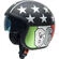 NZI Rolling 4 Sun Open Face Helmet Matt Italomade