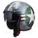 NZI Rolling 4 Sun Open Face Helmet Glossy Aeronautica Italiana