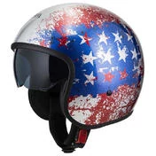 NZI Rolling 4 Sun Open Face Helmet Glossy Born