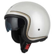 NZI Rolling 4 Sun Open Face Helmet Glossy Creamy