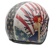 NZI Rolling 4 Sun Open Face Helmet Matt Naval