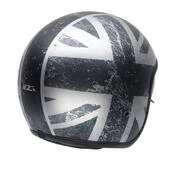NZI Rolling 4 Sun Open Face Helmet Matt Silver Ducat