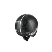 NZI Rolling 4 Sun Open Face Helmet Matt Linien Black