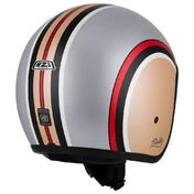 NZI Rolling 4 Sun Open Face Helmet Matt Diana Copper / Platinum