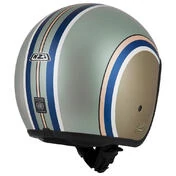NZI Rolling 4 Sun Open Face Helmet Matt Diana Copper / Pistacho
