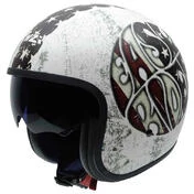 NZI Rolling 4 Sun Open Face Helmet Matt Easy Rider