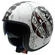 NZI Rolling 4 Sun Open Face Helmet Matt Easy Rider