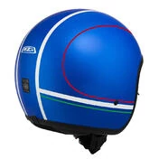 NZI Rolling 4 Sun Open Face Helmet Matt Forza Italia Azzurro