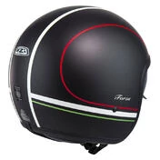 NZI Rolling 4 Sun Open Face Helmet Matt Forza Italia Nero