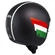 NZI Rolling 4 Sun Open Face Helmet Matt Volare Nero