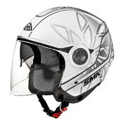 SMK Cooper Essence Open Face Helmet Белый
