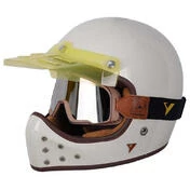BY CITY The Rock Bone R.22.06 Full Face Helmet White Bone