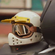 BY CITY The Rock Bone R.22.06 Full Face Helmet White Bone