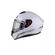 NZI Trendy Full Face Helmet Solid Nouveau White