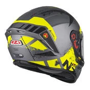 NZI Trendy Full Face Helmet Matt Canadian Anthracite / Yellow