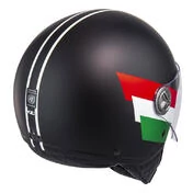 NZI Zeta 2 Open Face Helmet Matt Volare Nero