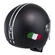 NZI Zeta 2 Open Face Helmet Matt Flusso Nero