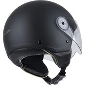 NZI Vintage 3 Open Face Helmet Matt Matt Black