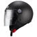 NZI Capital 2 Duo Open Face Helmet Matt Matt Black