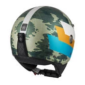 NZI Tonup Open Face Helmet Matt Camotex