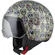 NZI Zeta 2 Open Face Helmet Glossy Mexican Skulls