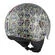 NZI Zeta 2 Open Face Helmet Glossy Mexican Skulls