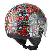 NZI Zeta 2 Open Face Helmet Glossy Frühling