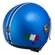 NZI Zeta 2 Open Face Helmet Matt Flusso Azzurro