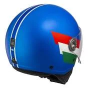 NZI Zeta 2 Open Face Helmet Matt Volare Azzurro