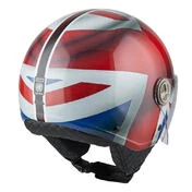 NZI Zeta 2 Open Face Helmet Glossy Union Jack