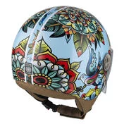 NZI Zeta 2 Open Face Helmet Glossy Printemps