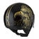 NZI Zeta 2 Open Face Helmet Matt Boss Gold
