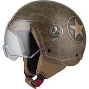 NZI Zeta 2 Open Face Helmet Matt Stella
