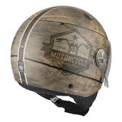 NZI Zeta 2 Open Face Helmet Matt Board