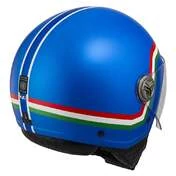 NZI Zeta 2 Open Face Helmet Matt Eterno Azzurro