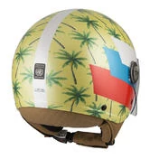 NZI Zeta 2 Open Face Helmet Matt Palm Beach Yellow