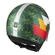 NZI Zeta 2 Open Face Helmet Matt Palm Beach Musgo