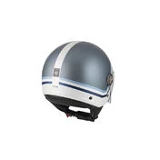 NZI Zeta 2 Open Face Helmet Matt Profile Dark Titanium