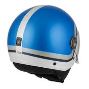 NZI Zeta 2 Open Face Helmet Matt Profile Electric Blue