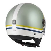 NZI Zeta 2 Open Face Helmet Matt Profile Pistacho