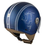 NZI Zeta 2 Open Face Helmet Matt Sprint Blue