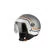 NZI Zeta 2 Open Face Helmet Matt Profile Smoke Grey
