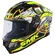 SMK Stellar Turbo Full Face Helmet Glossy Black / Yellow