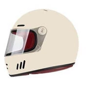 NZI Club Full Face Helmet Бежевый