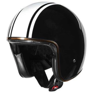 BAYARD XP-88 Dean Open Face Helmet Черно-белый