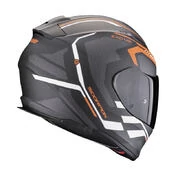 SCORPION EXO-491 Kripta Full Face Helmet Matt Black / Orange / White