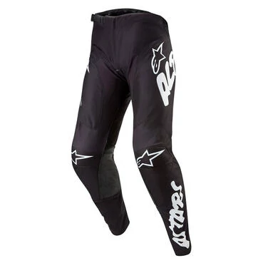 Alpinestars Racer Hana 2024 мотоштаны Black White Черный