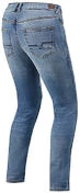 Motorcycle Pants for Women Rev'it VICTORIA LADIES SF Classic Blue Used Shortened