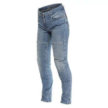Dainese Denim Stone Slim Lady Jeans Light Blue Синий