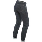 Dainese DENIM SLIM LADY Women's Motorcycle Pants Blue